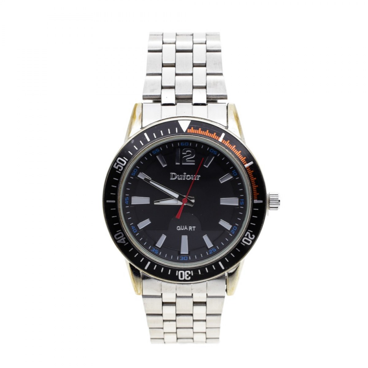 Reloj Pulsera Dufour Hombre Malla De Metal Clásico 1088 | Rupless